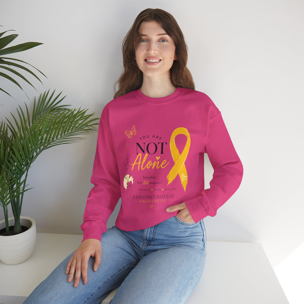 You Are Not Alone | Crewneck Sweatshirt