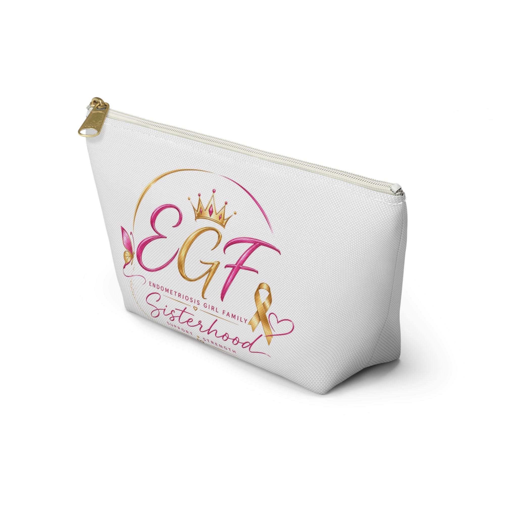 Bee & Sisterhood Logo Accessory Pouch