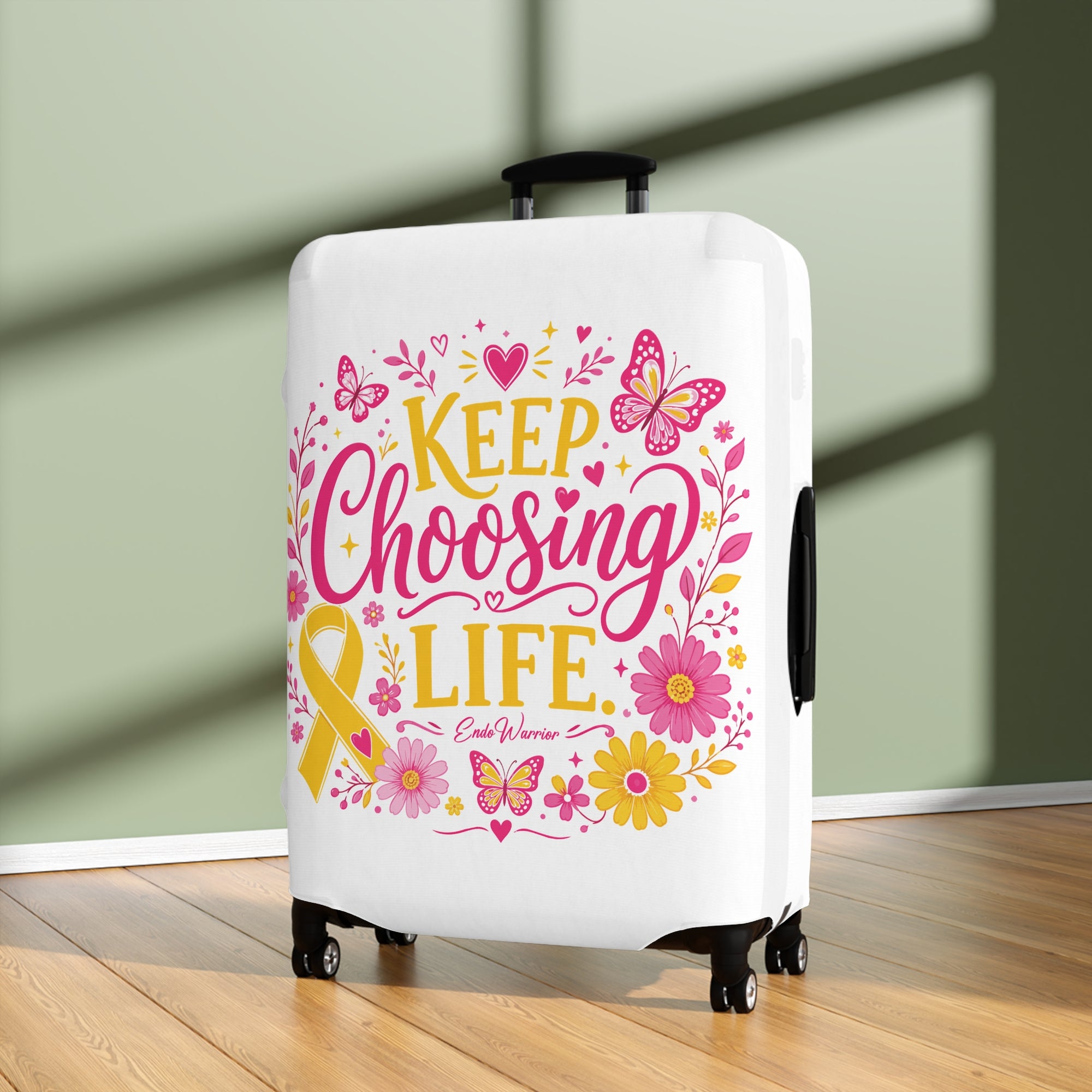 Keep Choosing Life l Luggage Cover