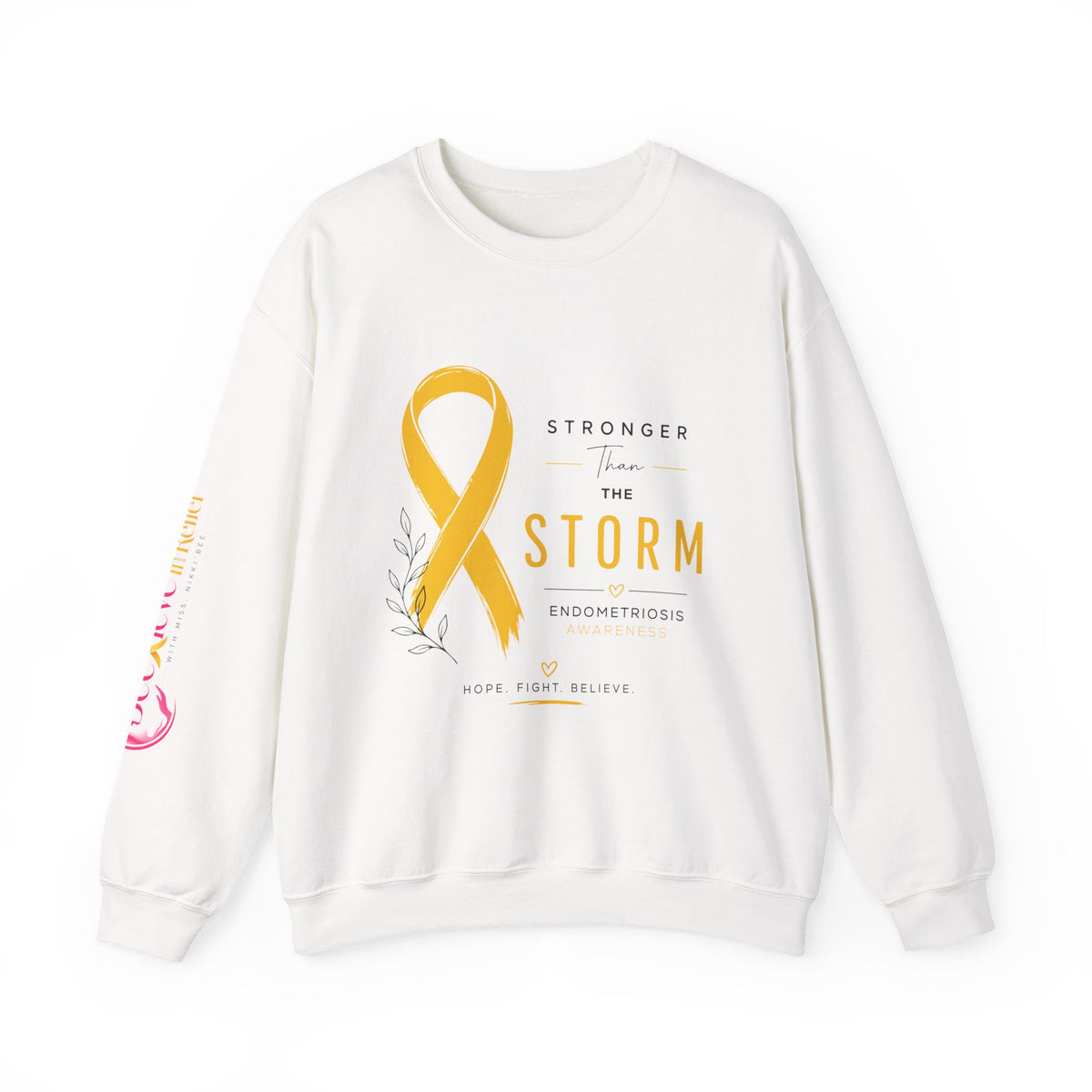 Stronger Than The Storm l Crewneck Sweatshirt