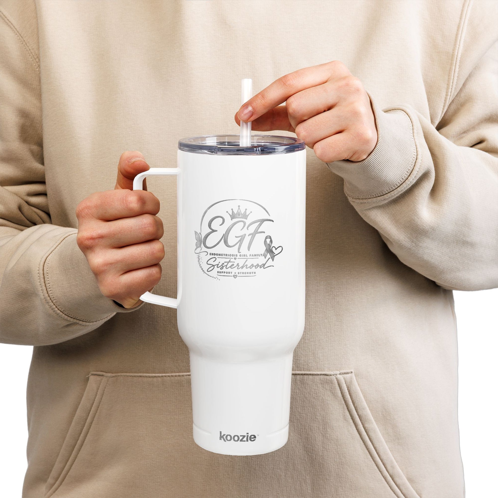 EGF Logo Engraved Tumbler 40oz