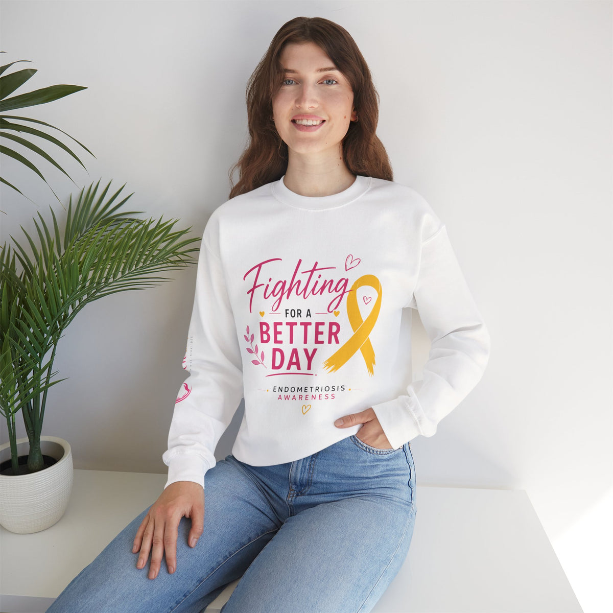 Fighting for a Better Day l Crewneck Sweatshirt