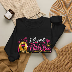 Endometriosis Support Crewneck — "I Support Nikki Bee and Her Endometriosis Journey"