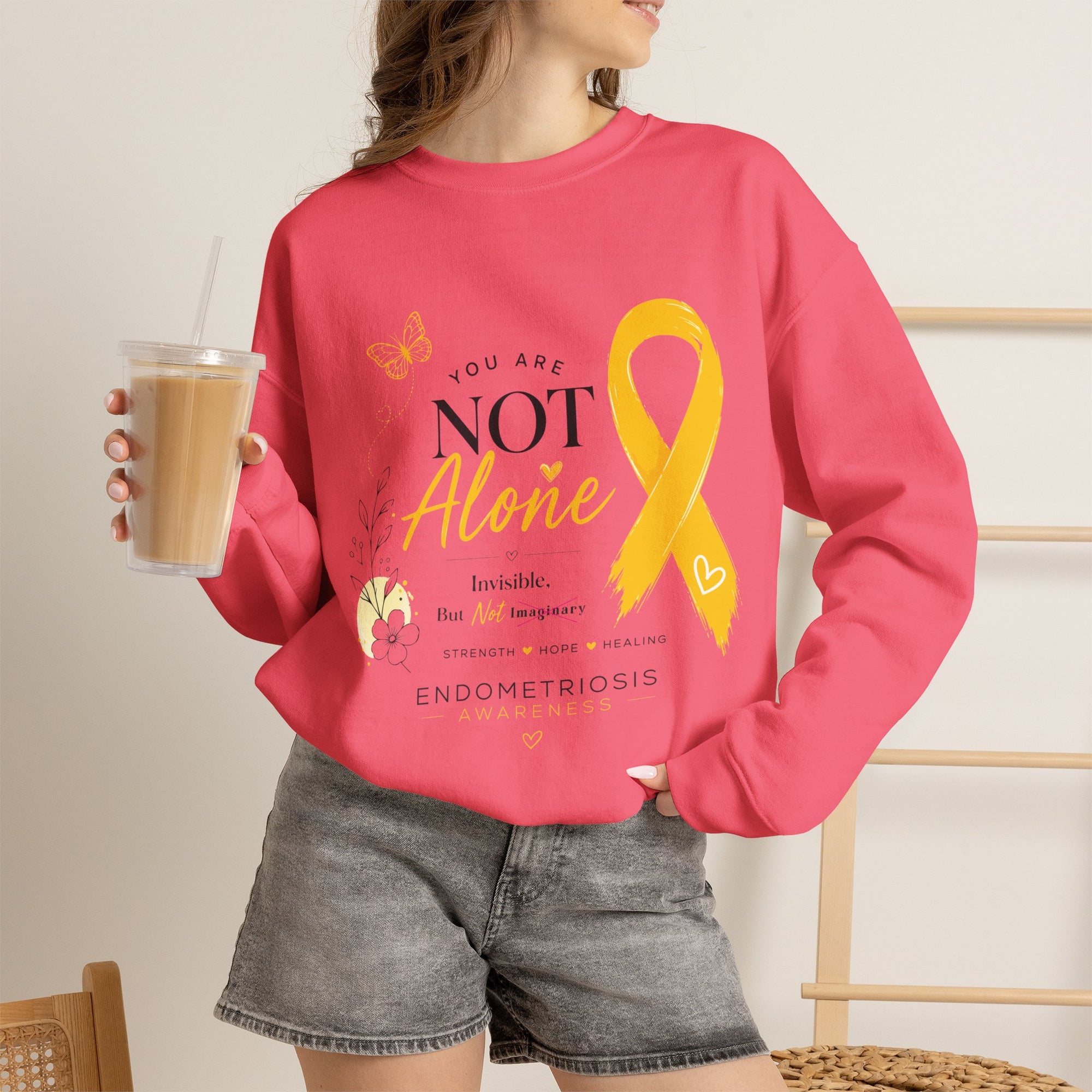 You Are Not Alone | Crewneck Sweatshirt