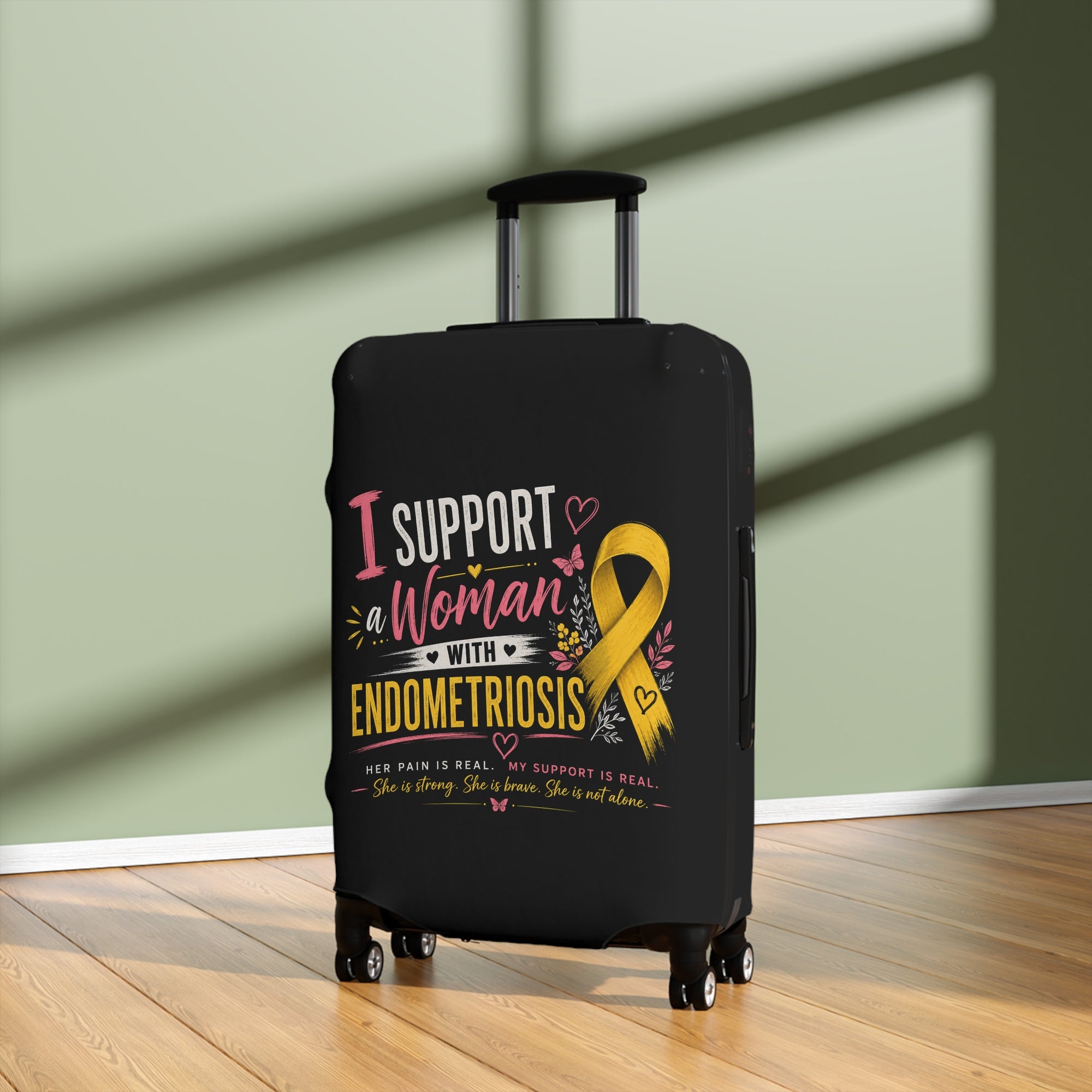 I Support An Endo Woman l Luggage Cover