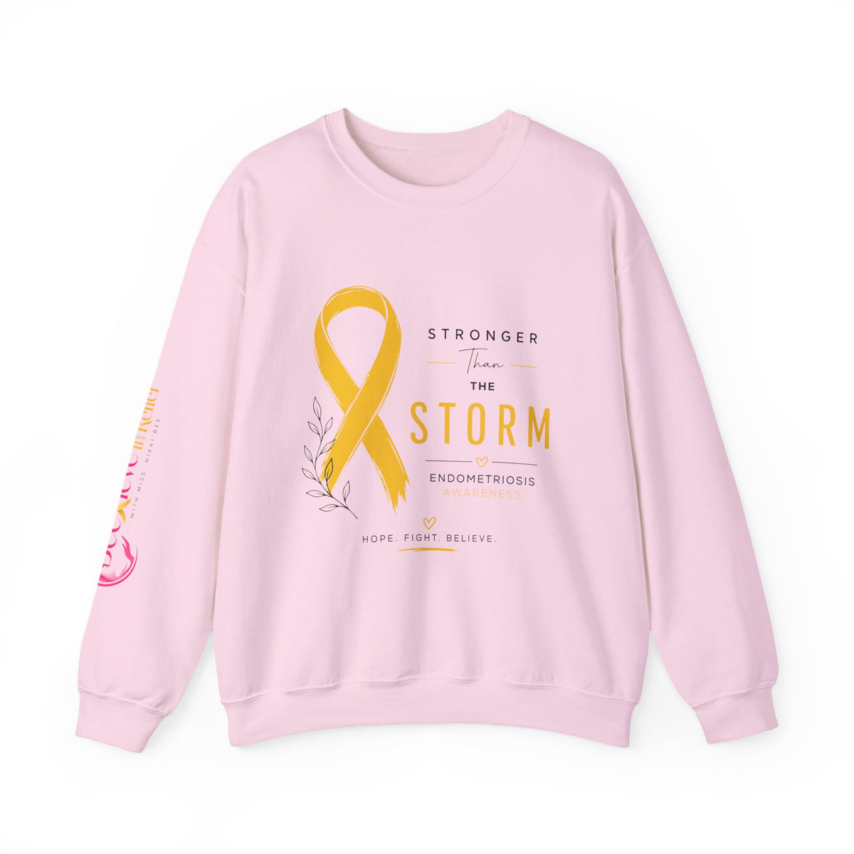 Stronger Than The Storm l Crewneck Sweatshirt
