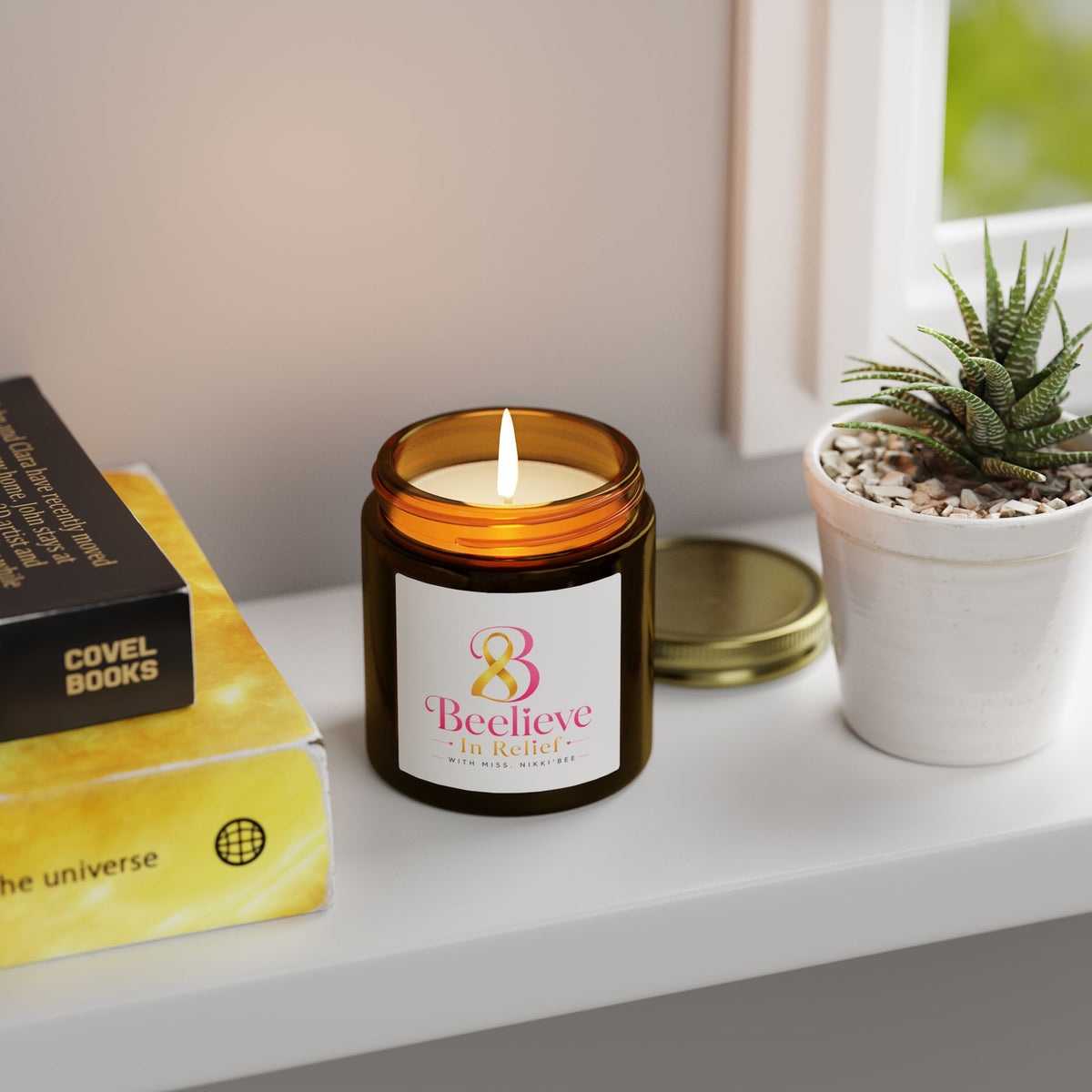 Beelieve In Relief l Scented Candle (4oz & 9oz)