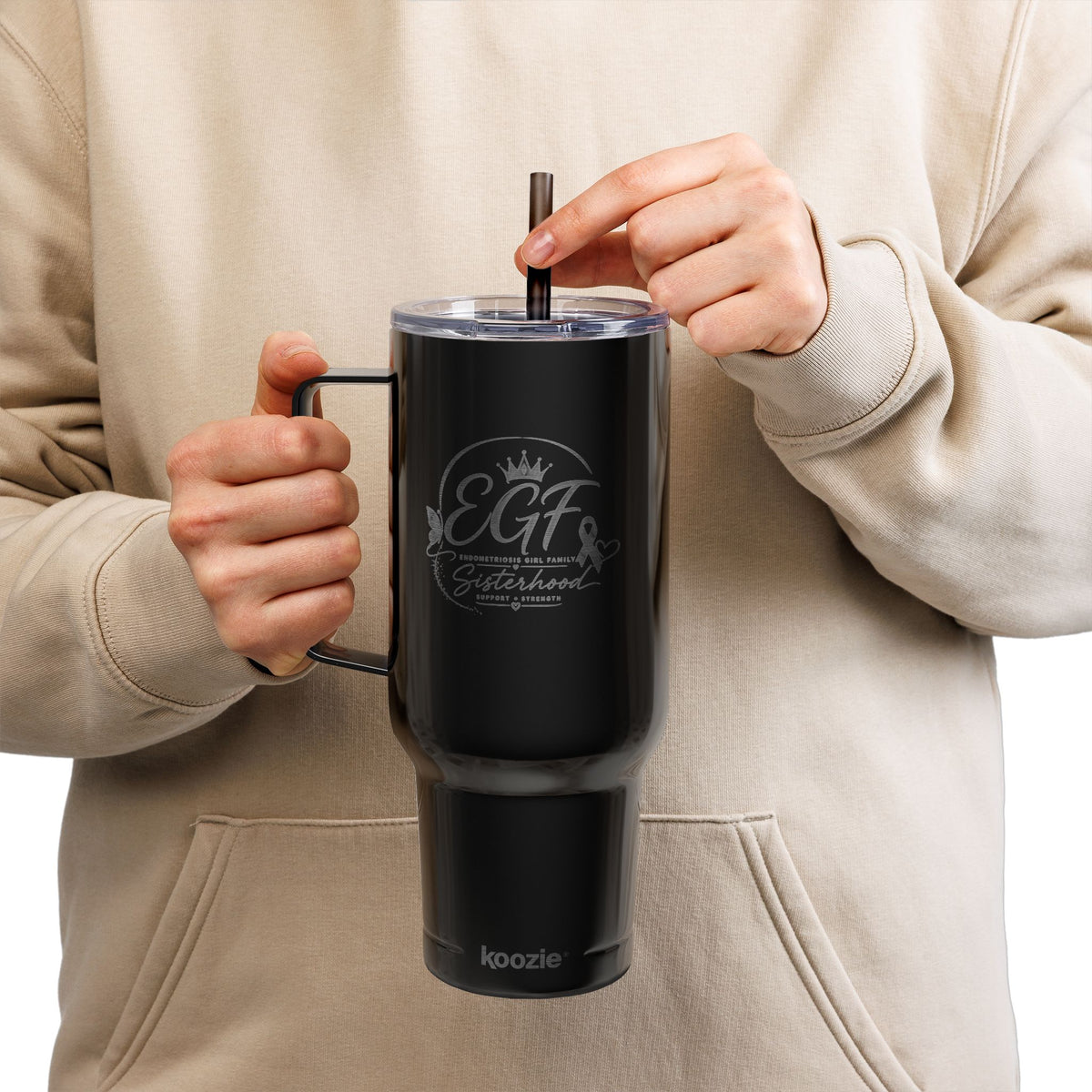 EGF Logo Engraved Tumbler 40oz