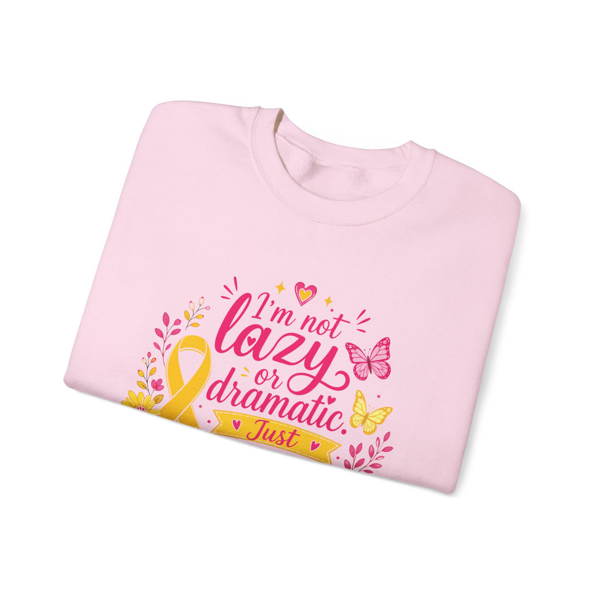 I'm Not Lazy l Crewneck Sweatshirt