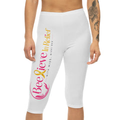 Beelieve In Relief l Capri Leggings