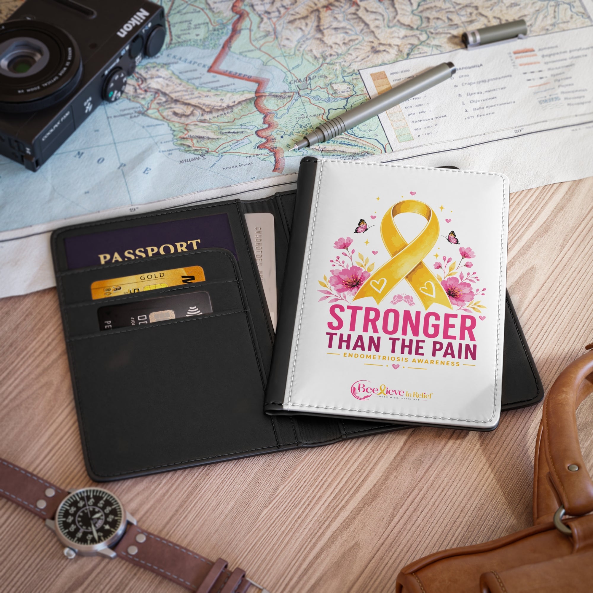 Stronger Than The Pain l Passport Cover