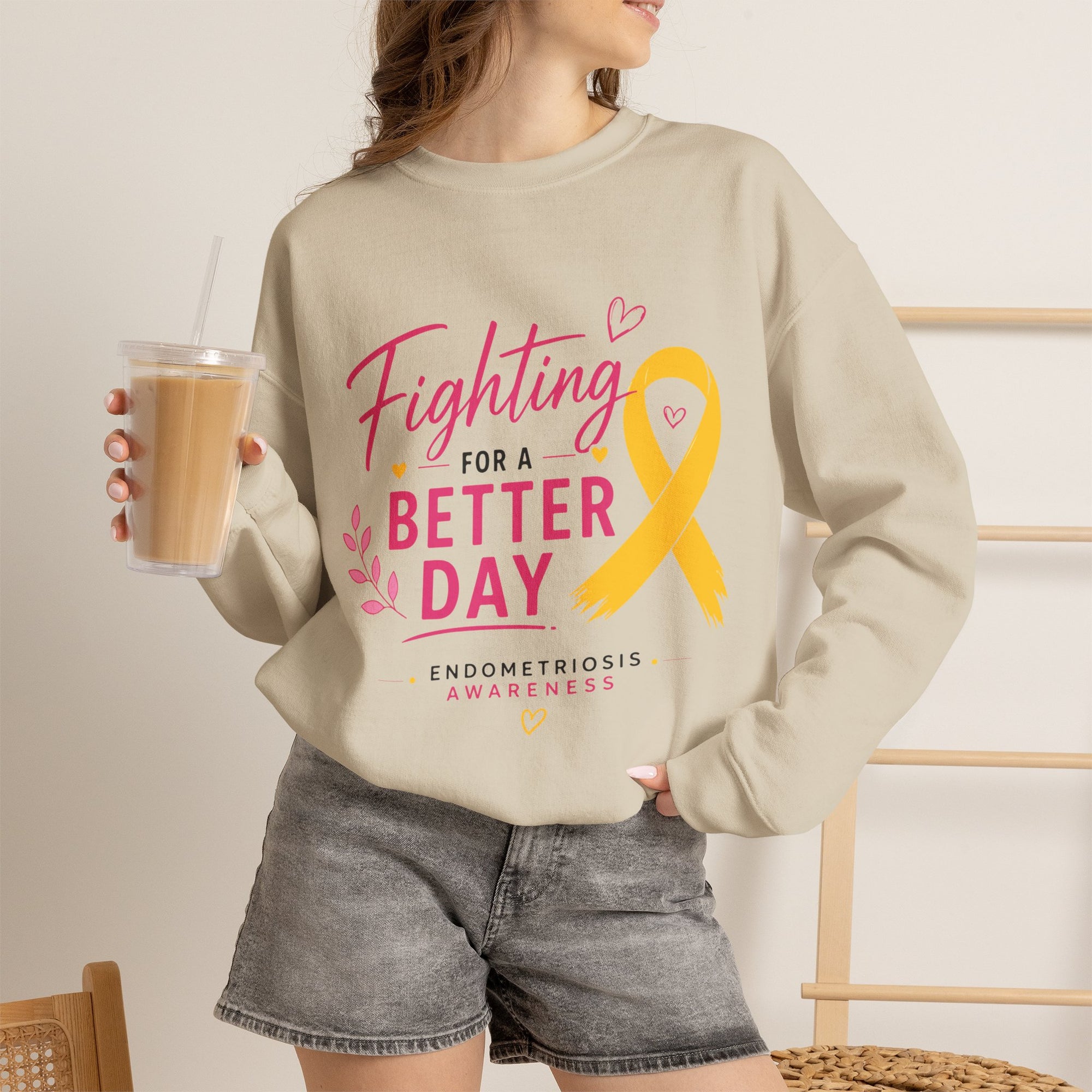 Fighting for a Better Day l Crewneck Sweatshirt