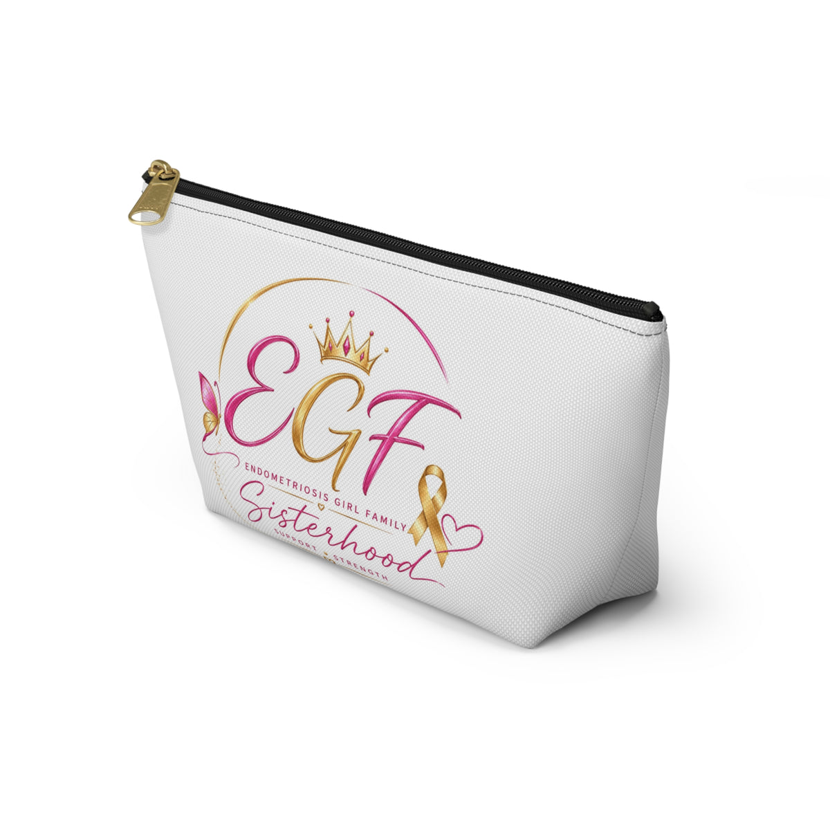 Bee & Sisterhood Logo Accessory Pouch