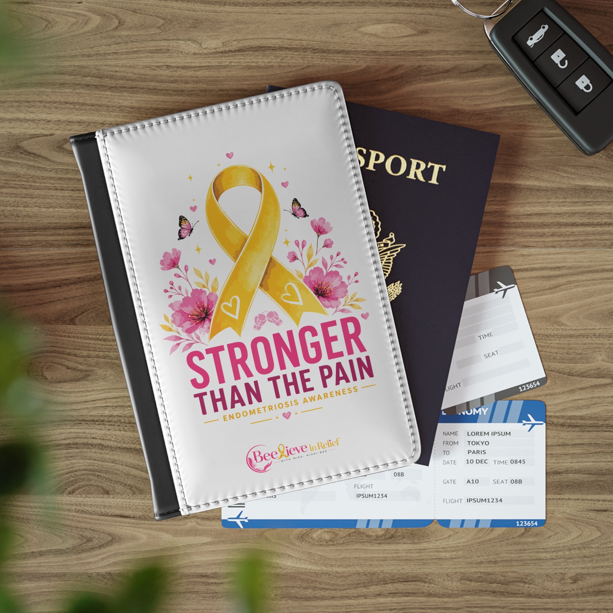 Stronger Than The Pain l Passport Cover