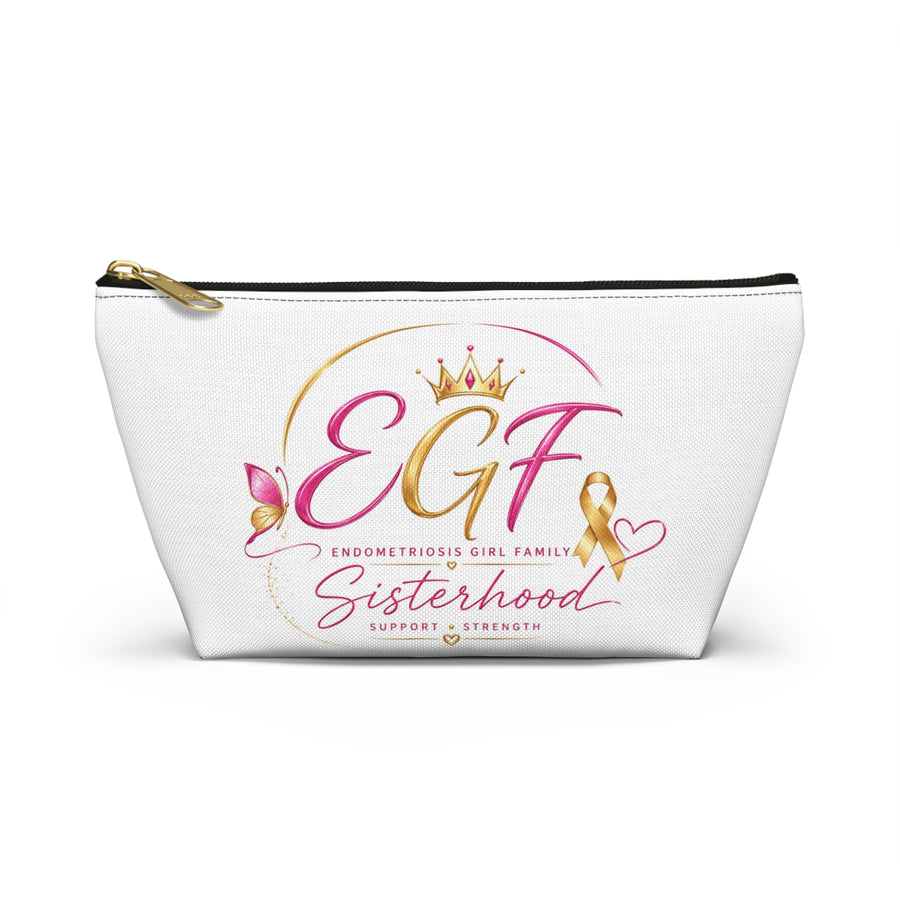 Bee & Sisterhood Logo Accessory Pouch