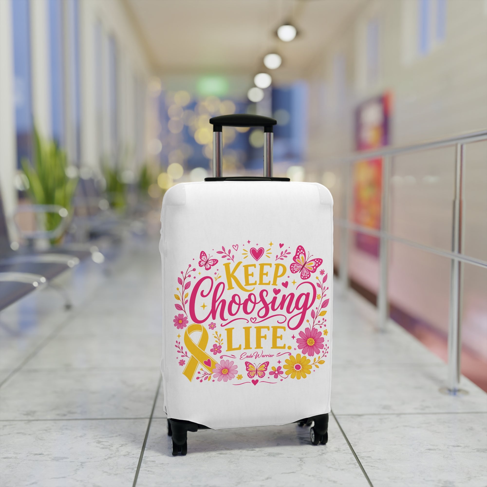 Keep Choosing Life l Luggage Cover