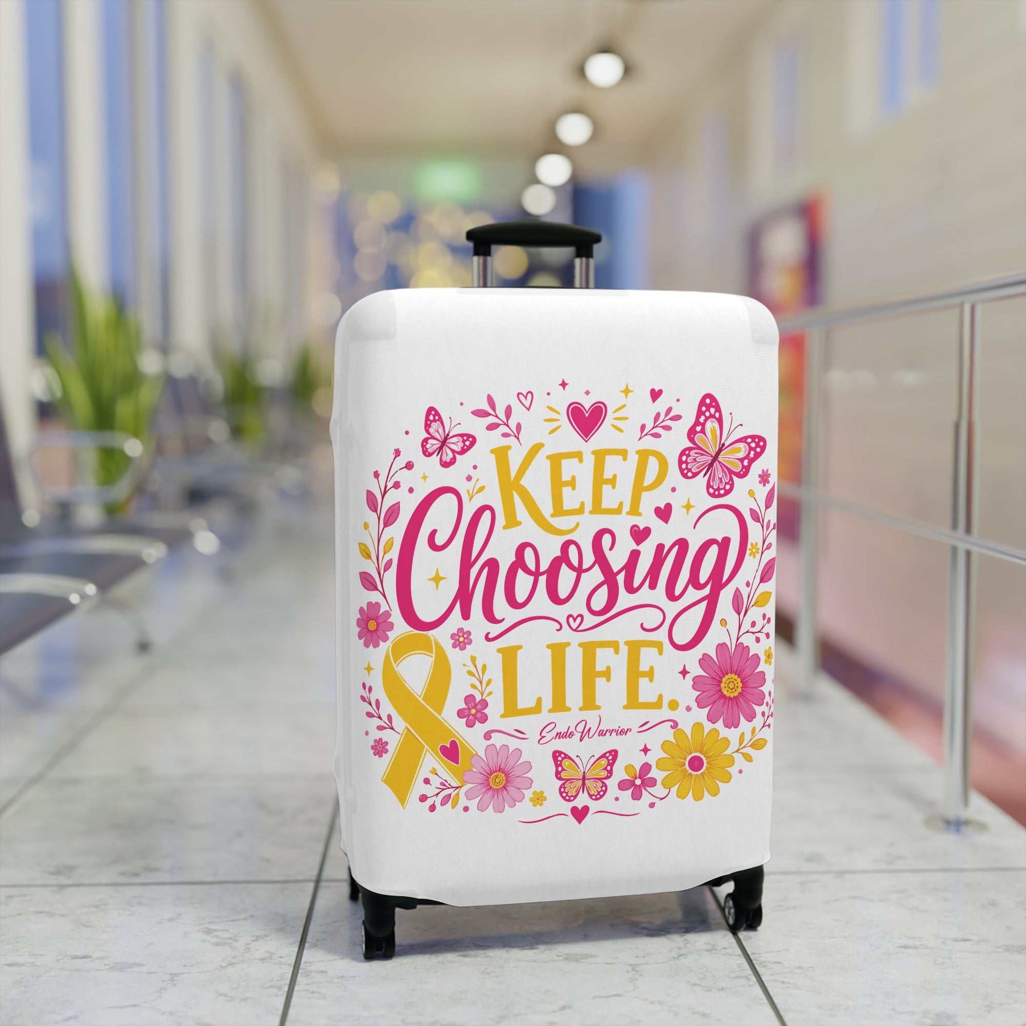 Keep Choosing Life l Luggage Cover