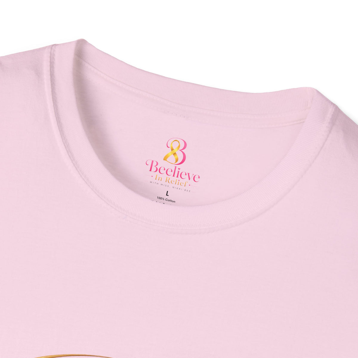 EGF Sisterhood Crown T-Shirt | Breast Cancer Awareness Ribbon Design
