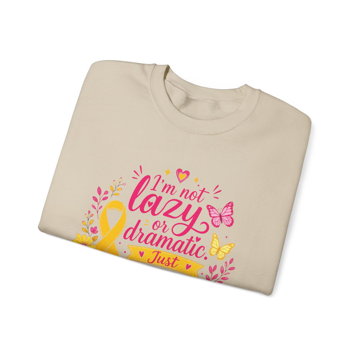 I'm Not Lazy l Crewneck Sweatshirt