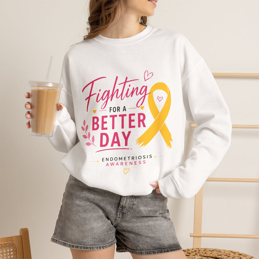Fighting for a Better Day l Crewneck Sweatshirt