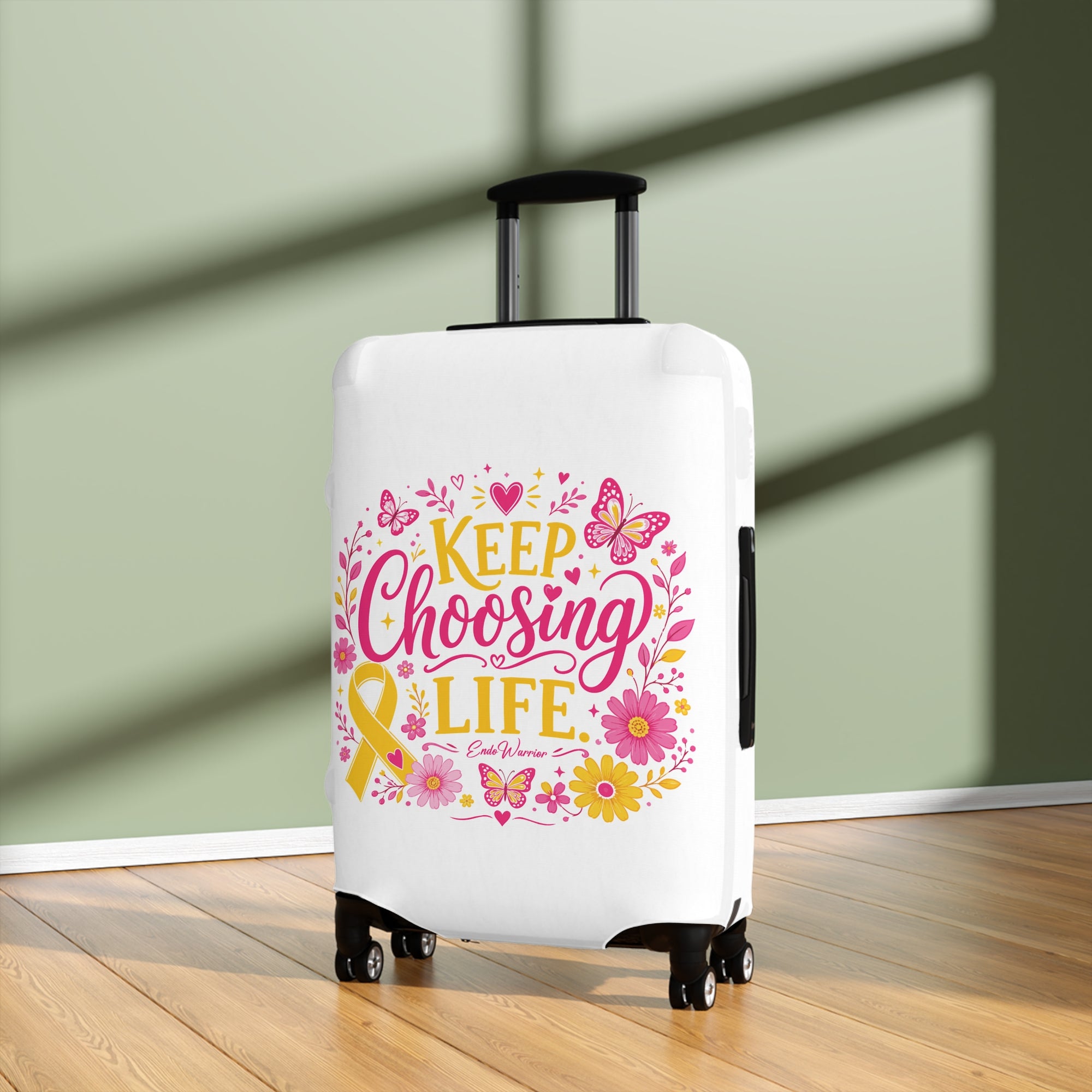 Keep Choosing Life l Luggage Cover