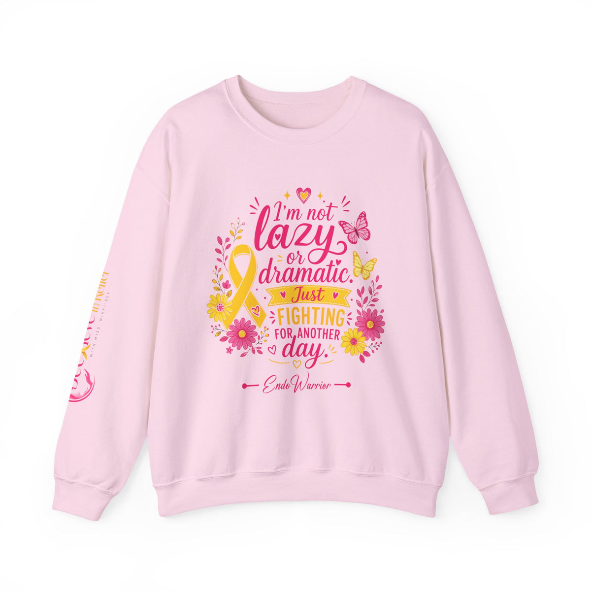 I'm Not Lazy l Crewneck Sweatshirt
