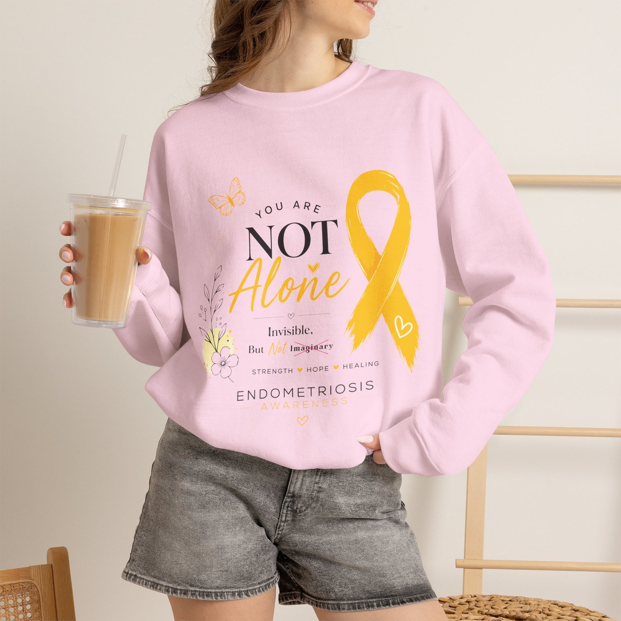 You Are Not Alone | Crewneck Sweatshirt