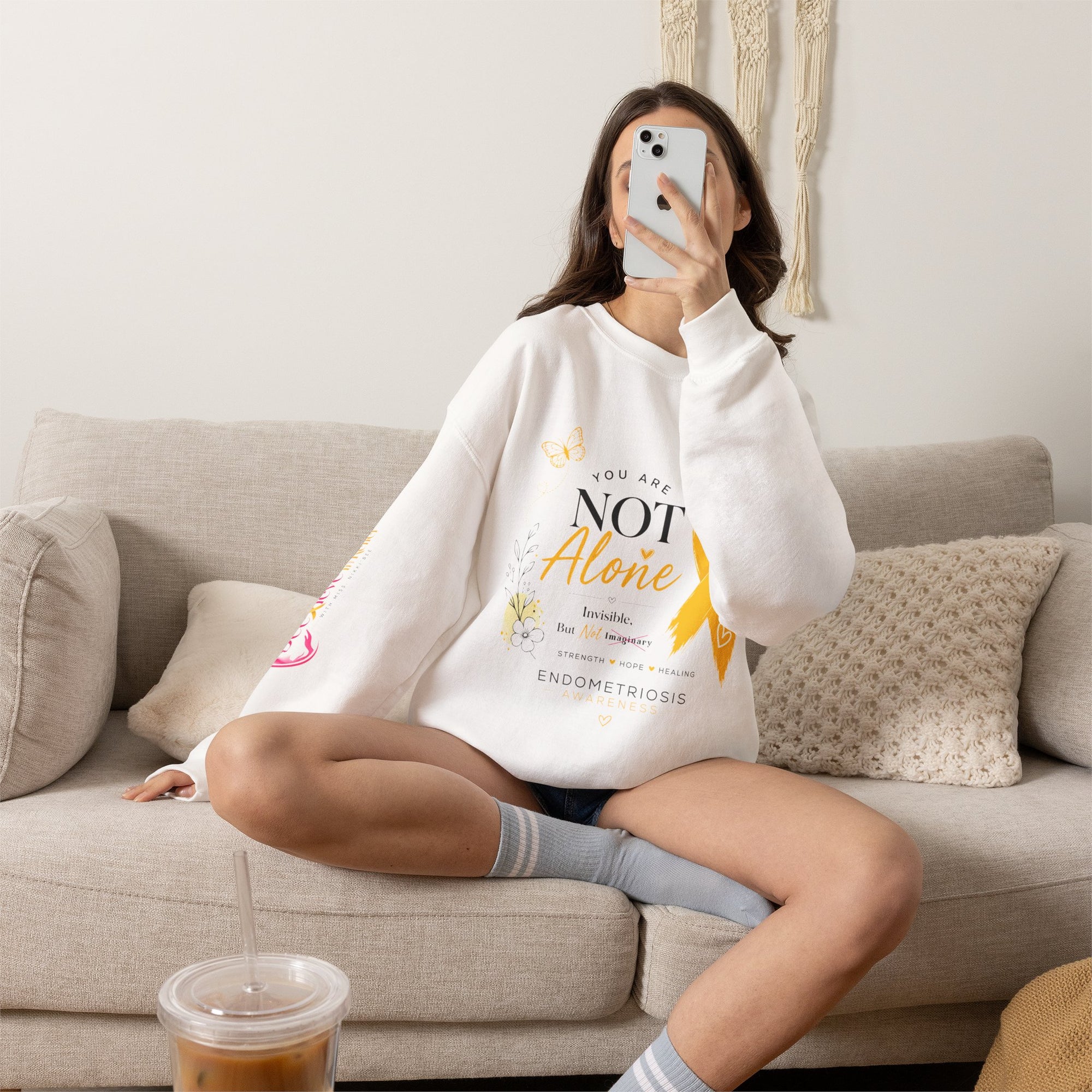 You Are Not Alone | Crewneck Sweatshirt