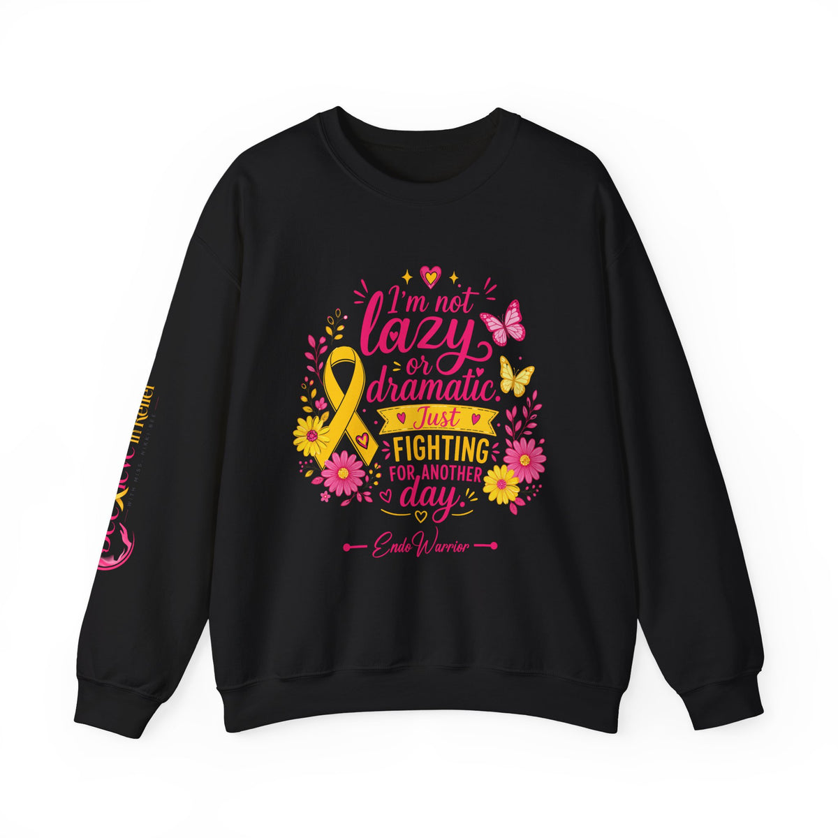I'm Not Lazy l Crewneck Sweatshirt