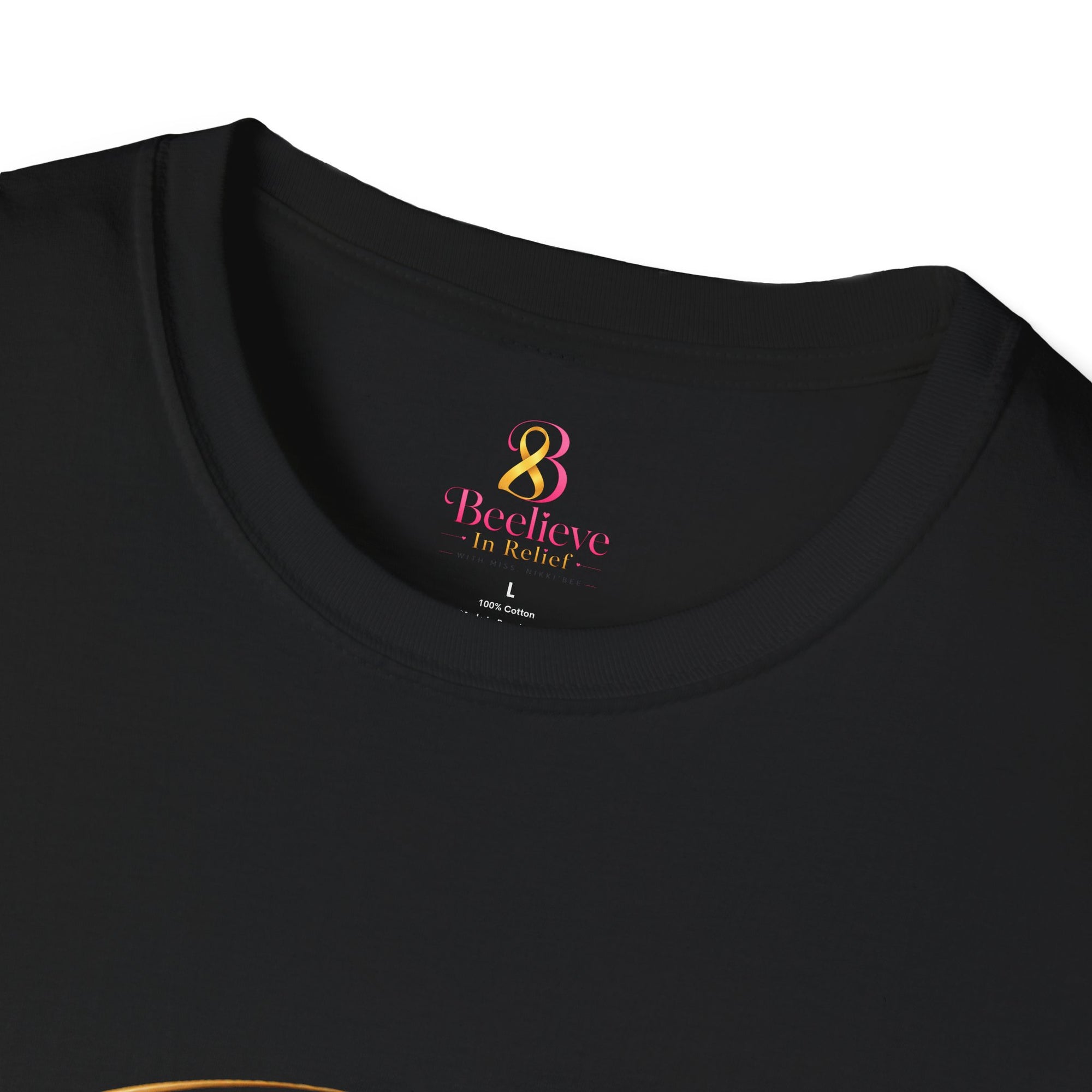 EGF Sisterhood Crown T-Shirt | Breast Cancer Awareness Ribbon Design