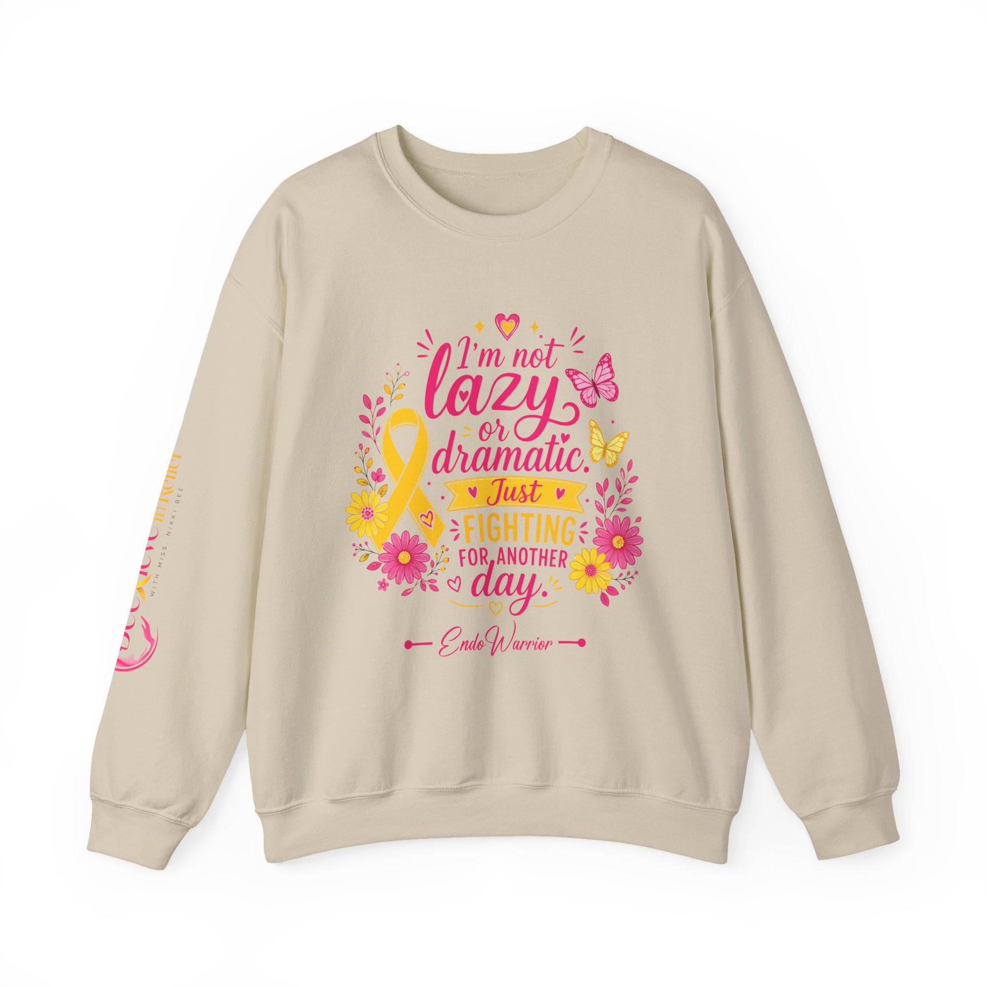 I'm Not Lazy l Crewneck Sweatshirt