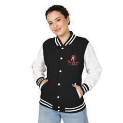 Beelieve In Relief l Logo Varsity Jacket