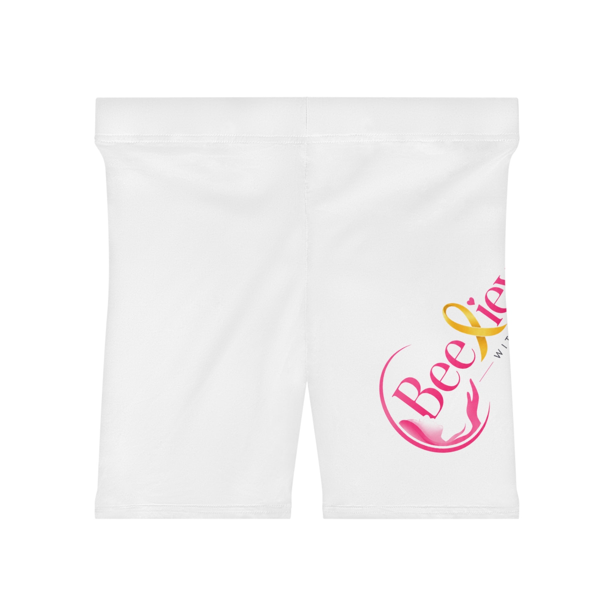 Bee in Relief Logo l Cycling Shorts