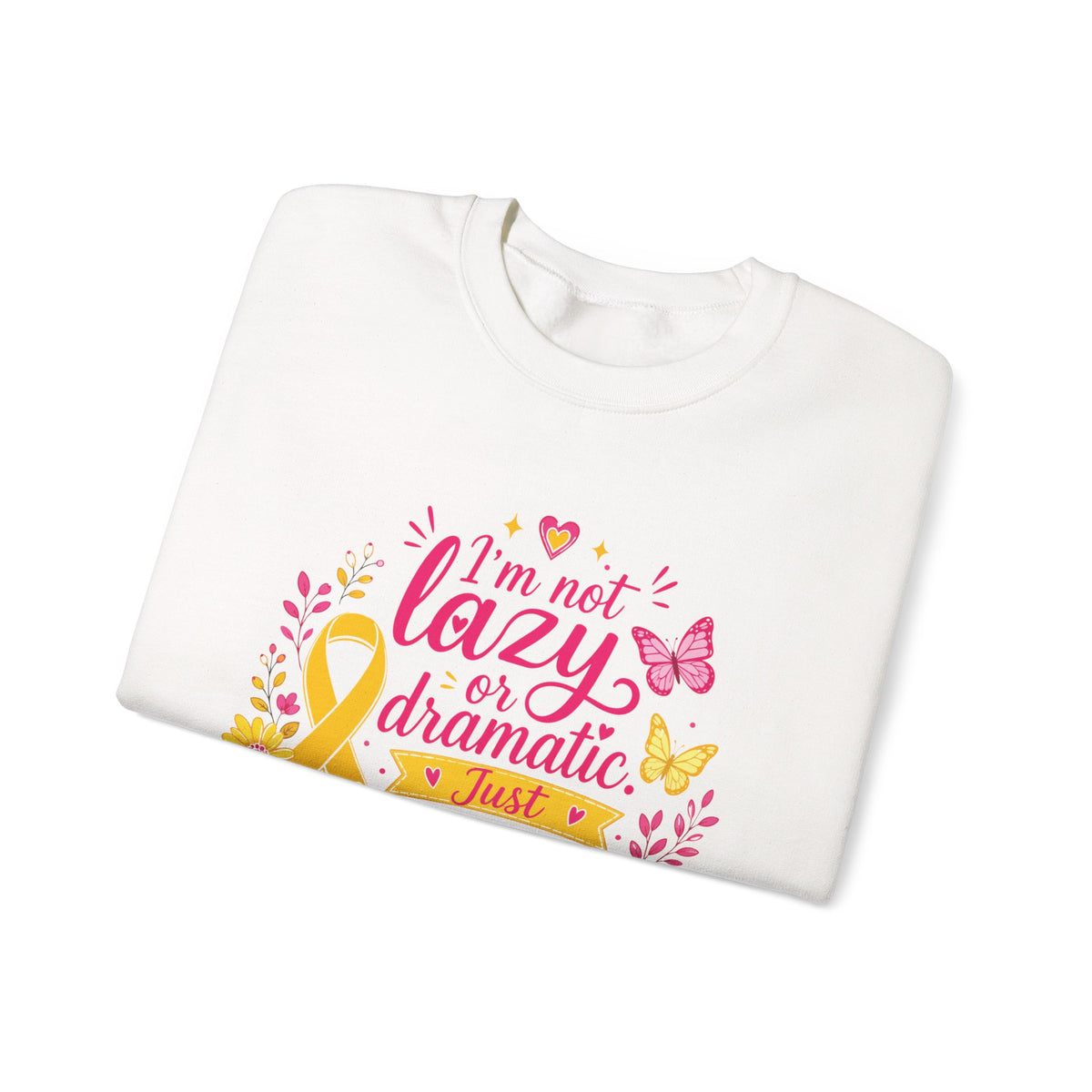 I'm Not Lazy l Crewneck Sweatshirt