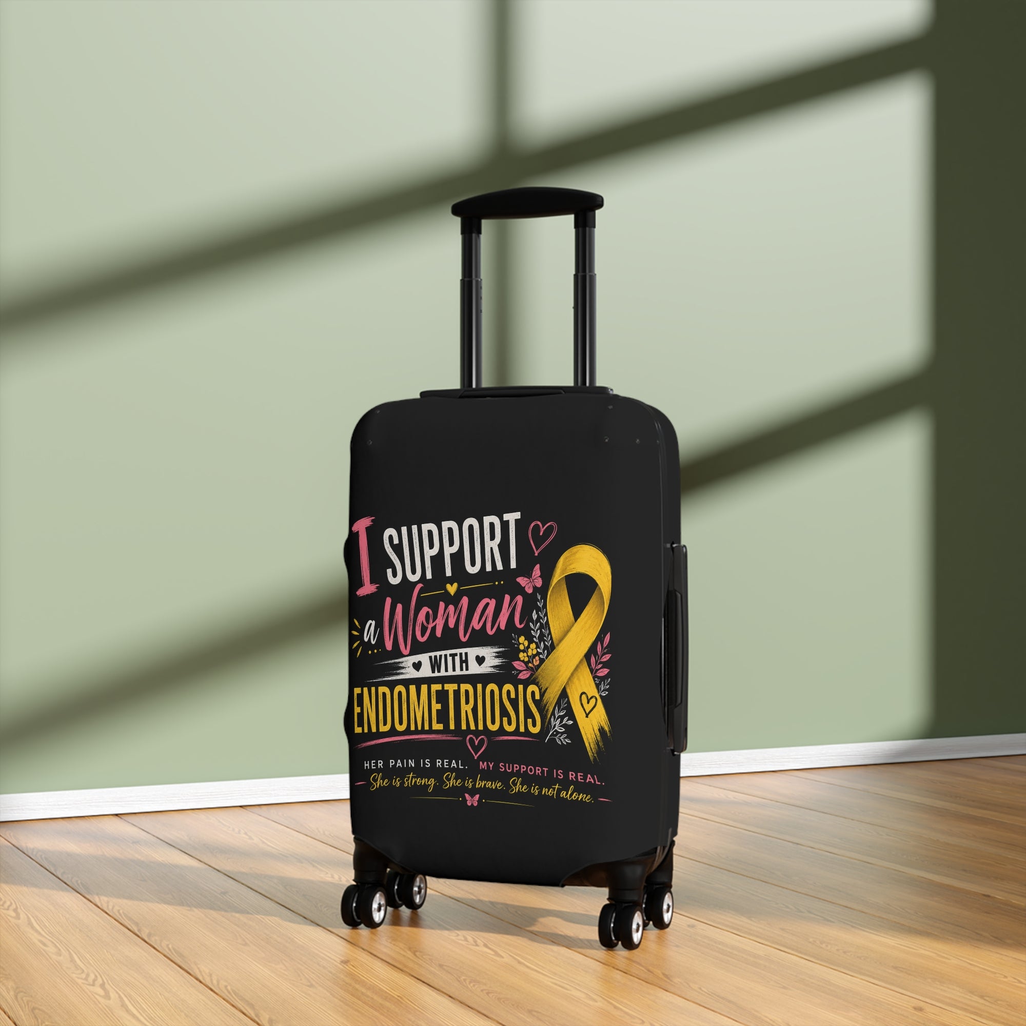 I Support An Endo Woman l Luggage Cover