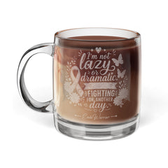 Glass Coffee Mug, 12.25oz (Engraving)