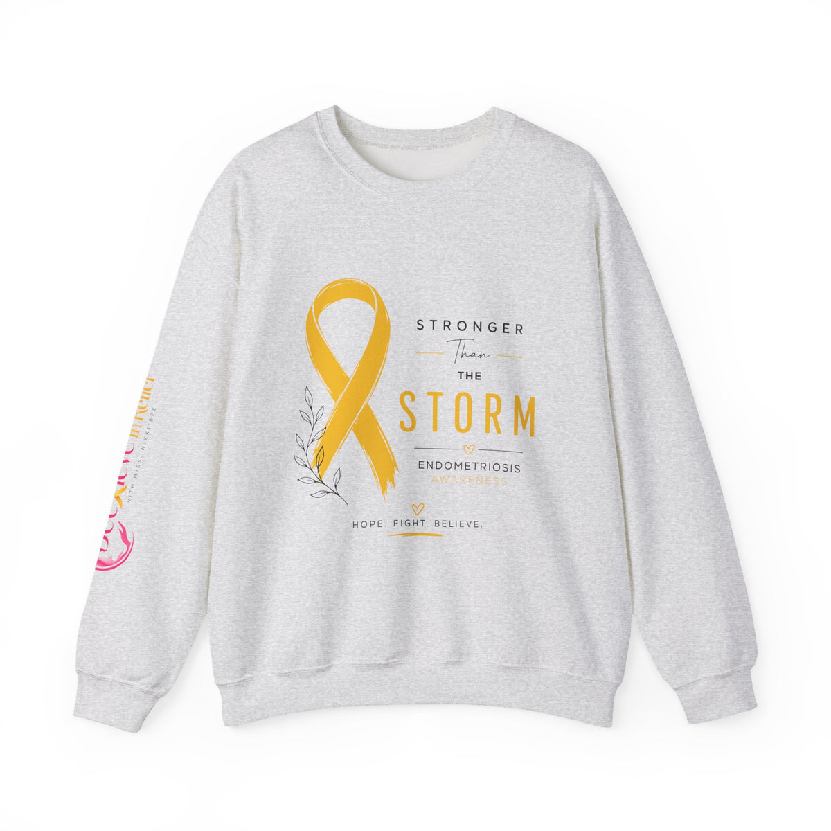 Stronger Than The Storm l Crewneck Sweatshirt
