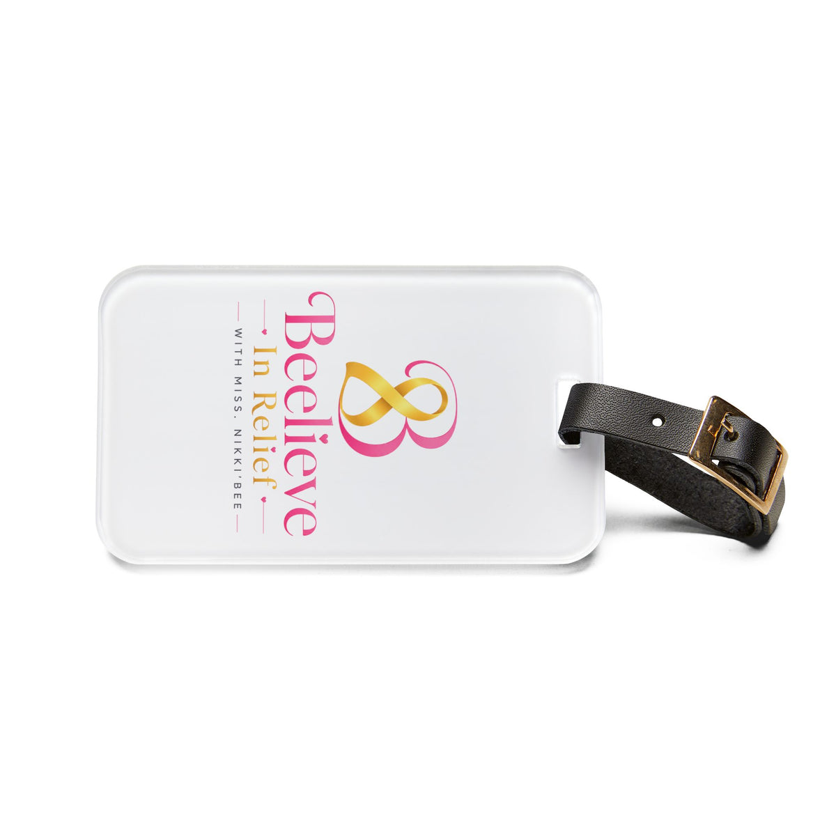 Beelieve In Relief | Travel tag