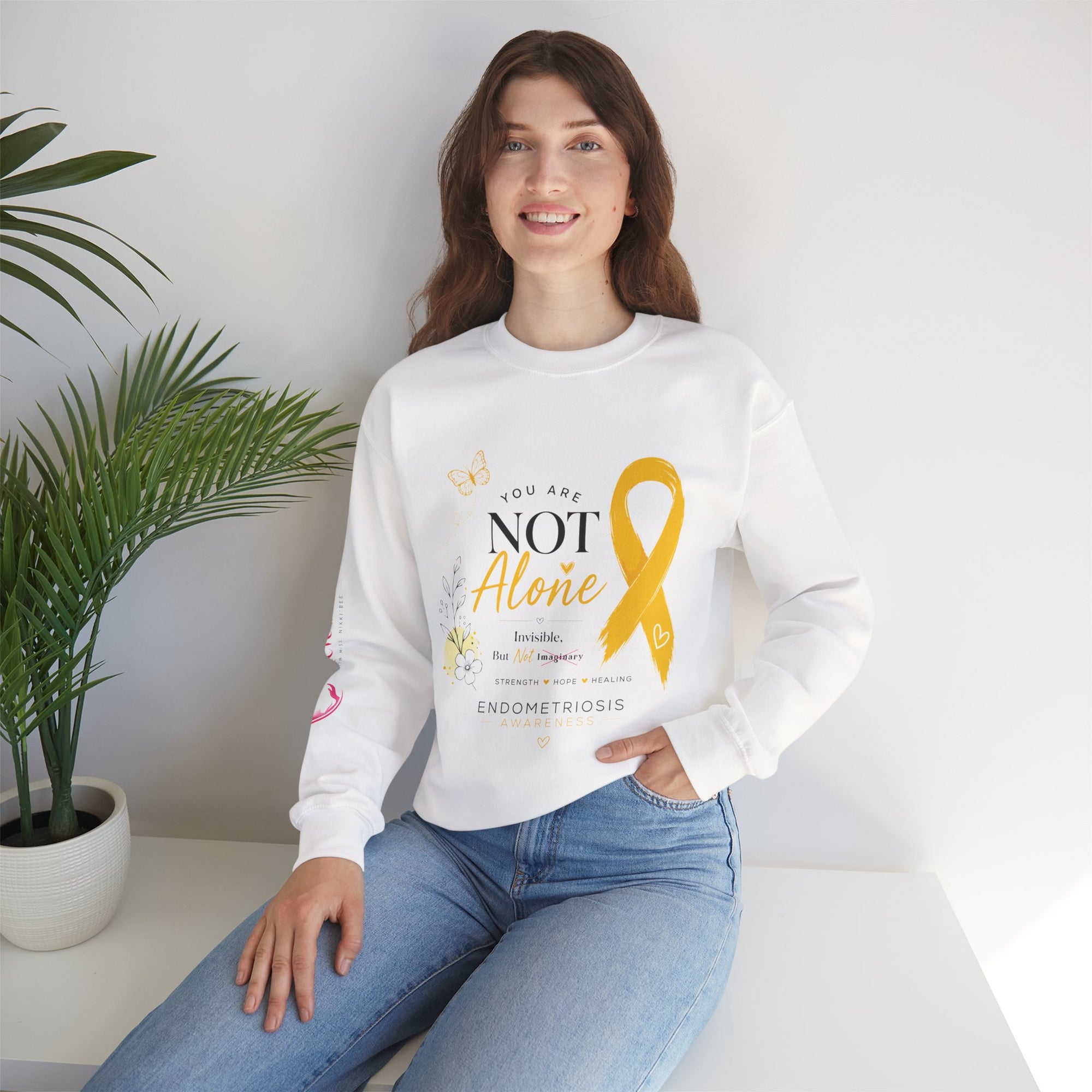 You Are Not Alone | Crewneck Sweatshirt
