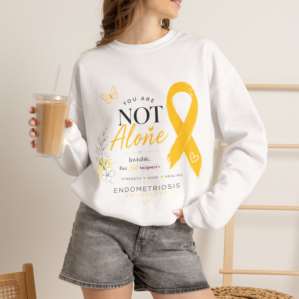 You Are Not Alone | Crewneck Sweatshirt