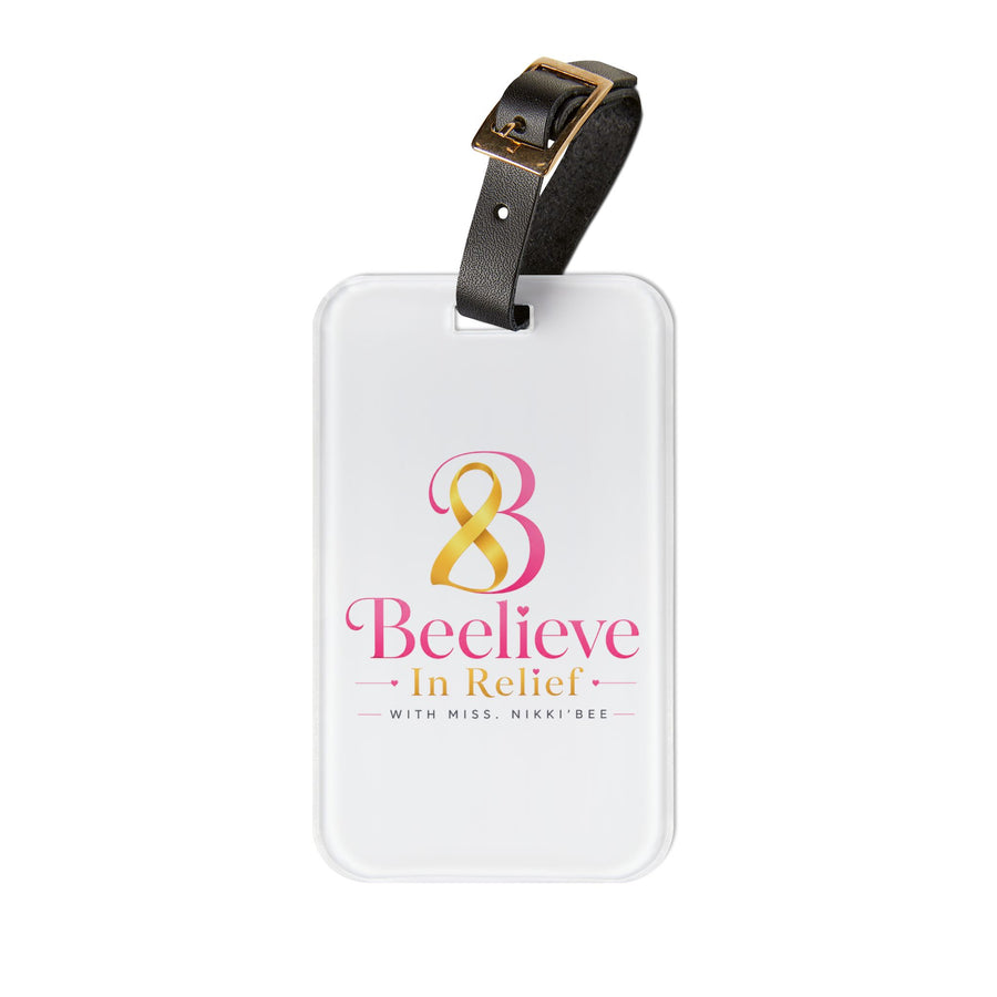 Beelieve In Relief | Travel tag