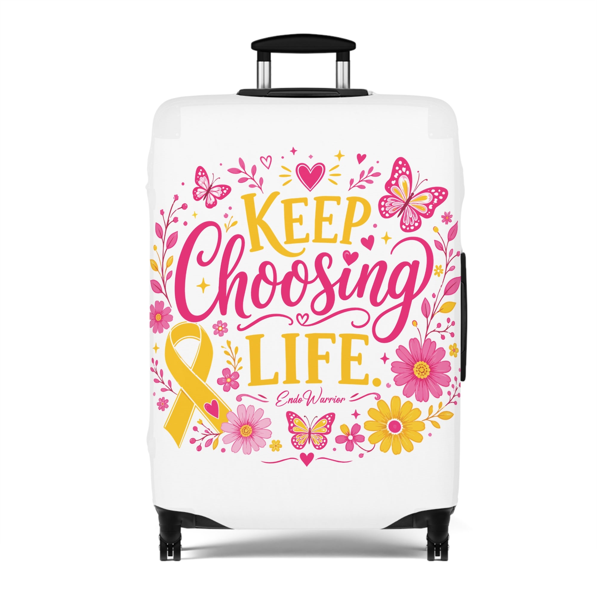 Keep Choosing Life l Luggage Cover