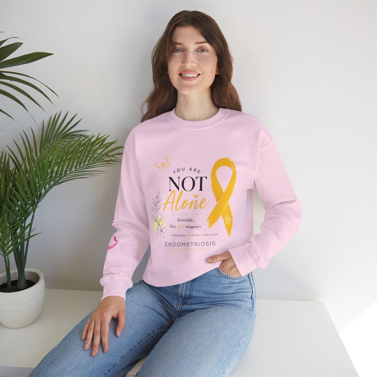 You Are Not Alone | Crewneck Sweatshirt